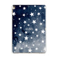 Personalised Star Print Apple iPad Gold Case