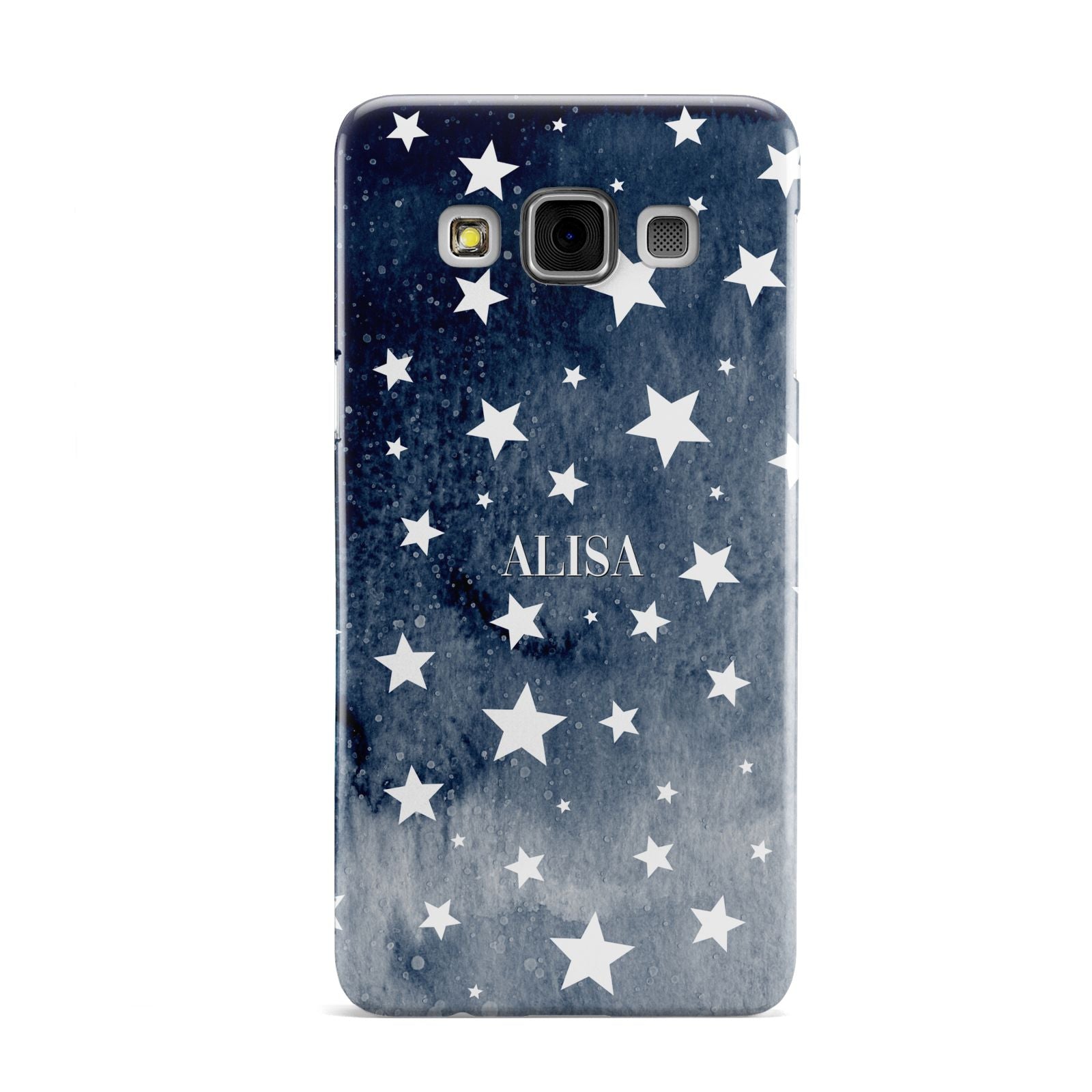 Personalised Star Print Samsung Galaxy A3 Case