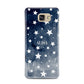 Personalised Star Print Samsung Galaxy A7 2016 Case on gold phone