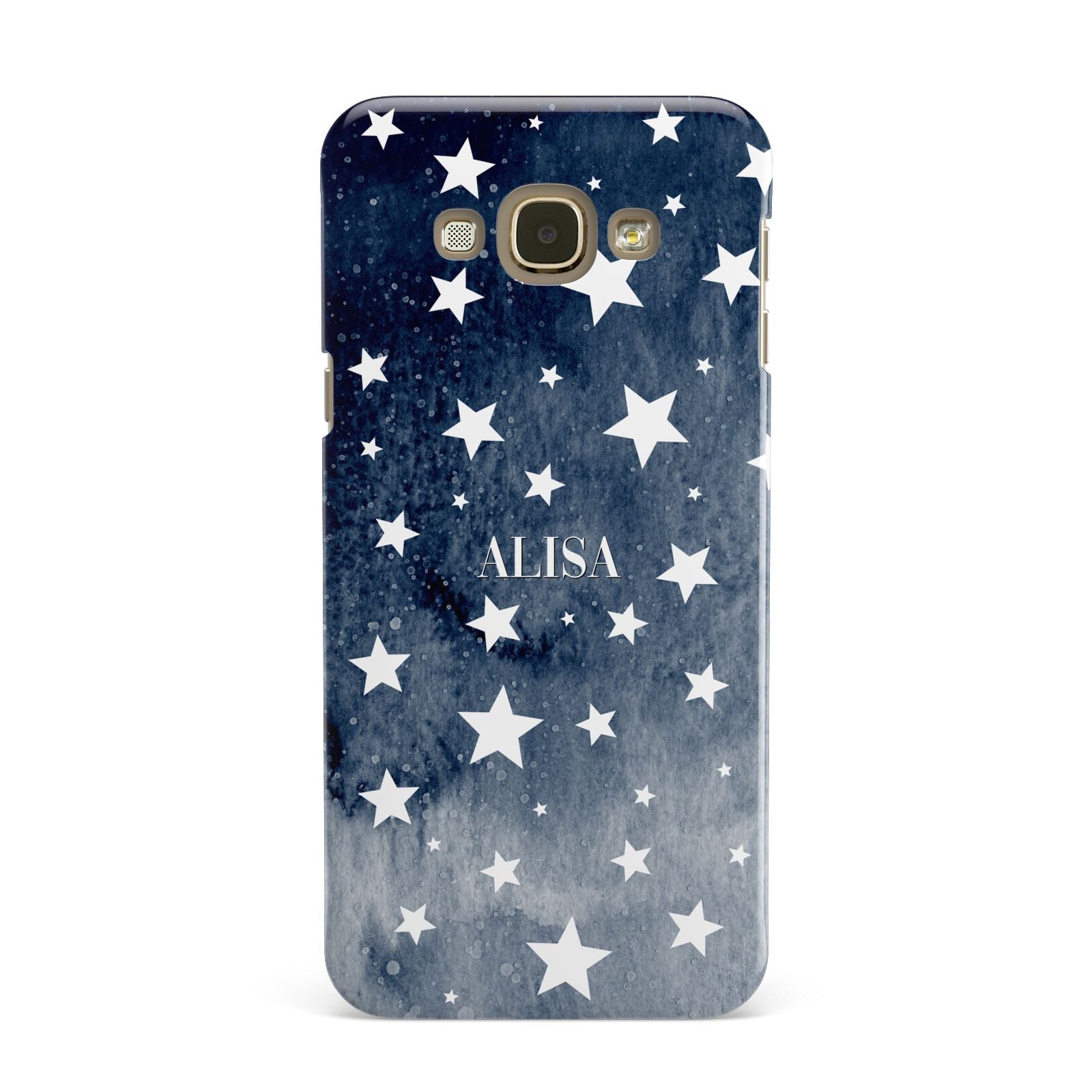Personalised Star Print Samsung Galaxy A8 Case