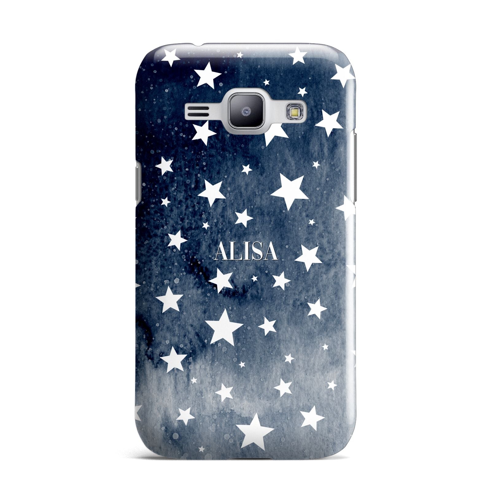 Personalised Star Print Samsung Galaxy J1 2015 Case