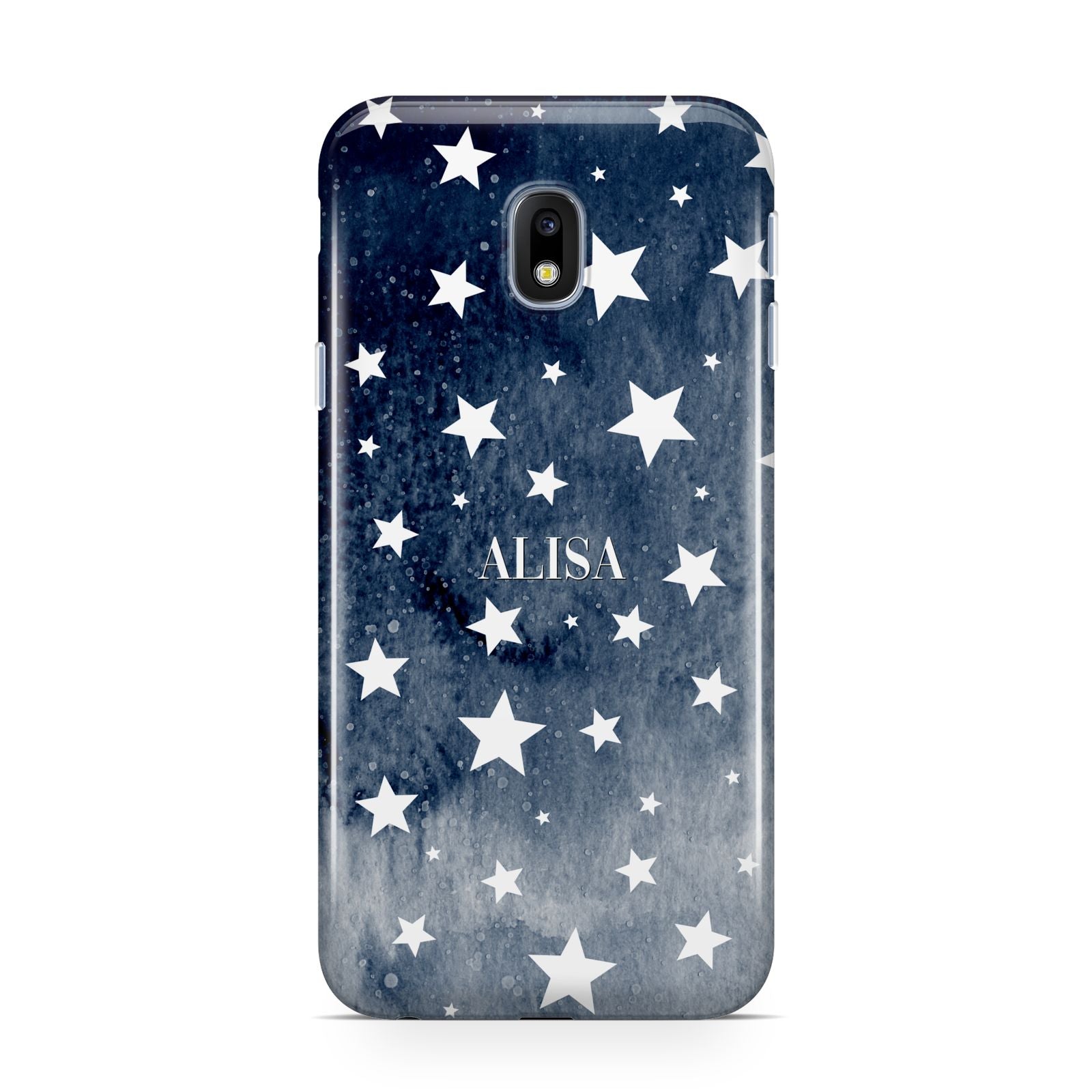 Personalised Star Print Samsung Galaxy J3 2017 Case