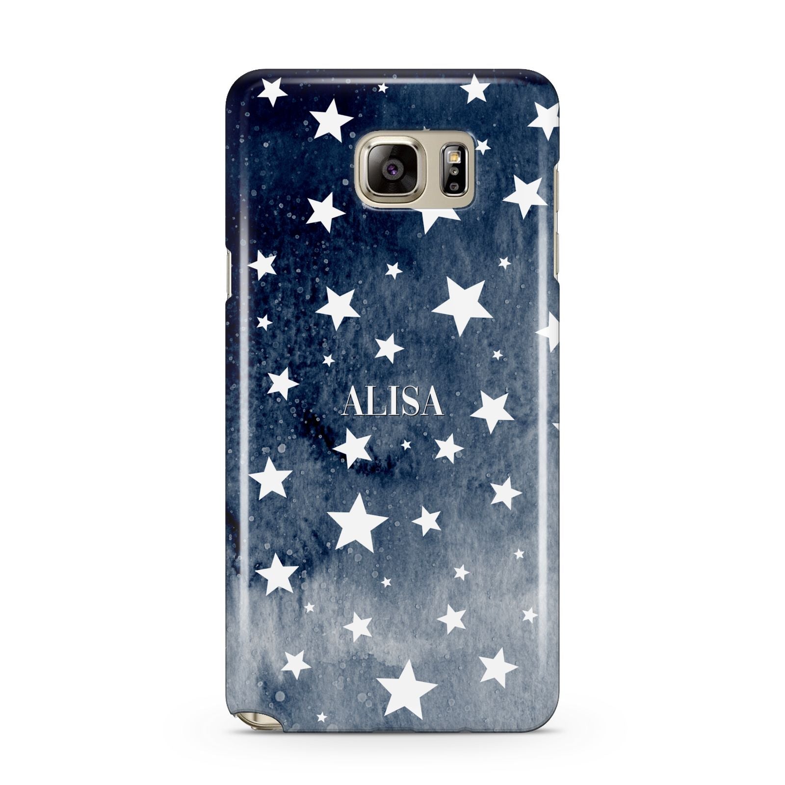 Personalised Star Print Samsung Galaxy Note 5 Case