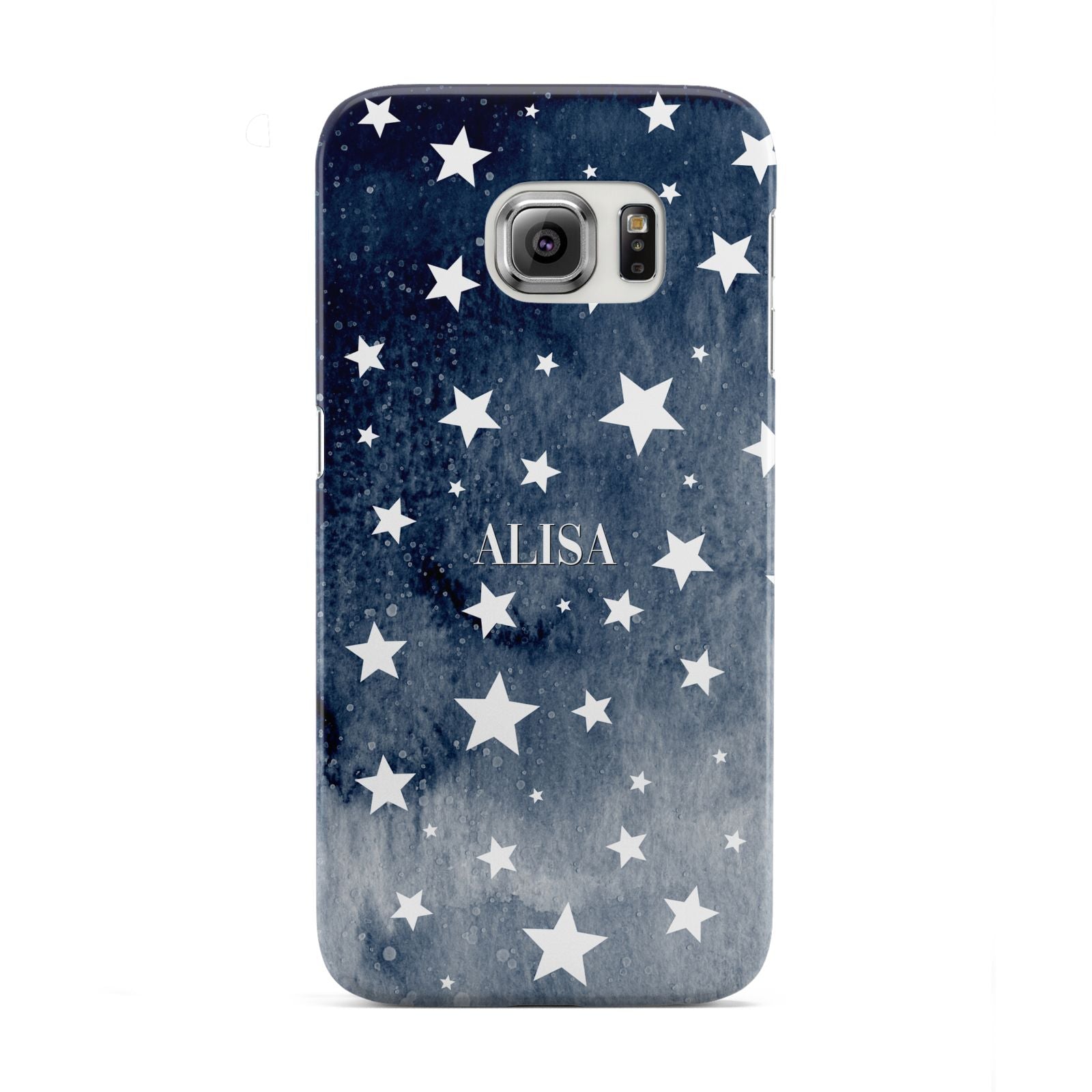 Personalised Star Print Samsung Galaxy S6 Edge Case