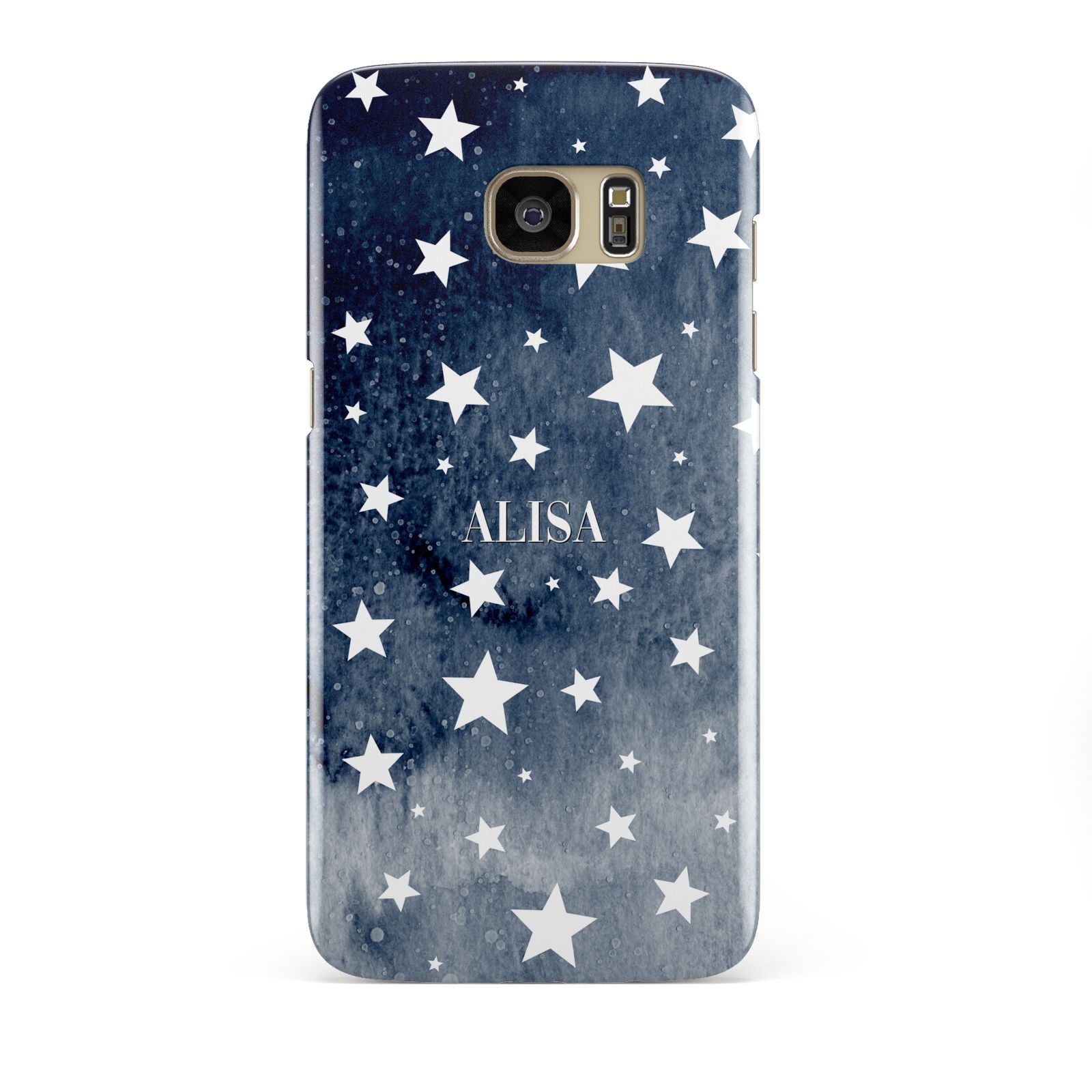 Personalised Star Print Samsung Galaxy S7 Edge Case