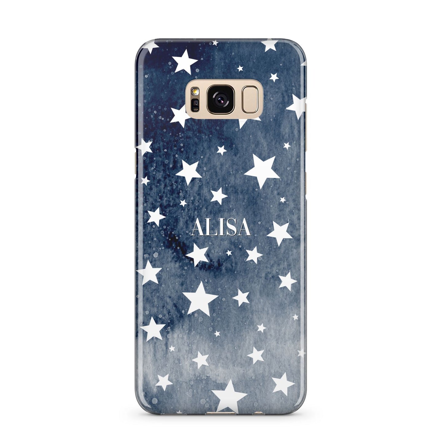 Personalised Star Print Samsung Galaxy S8 Plus Case