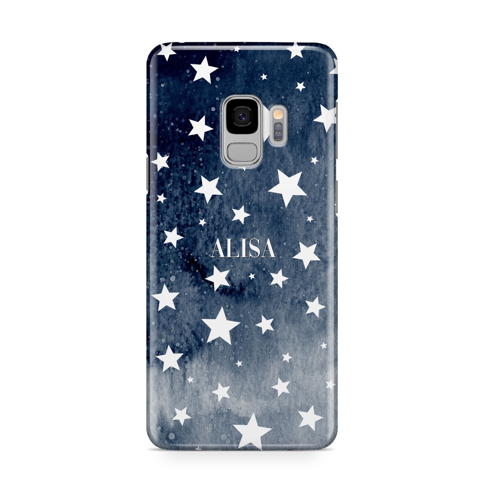 Personalised Star Print Samsung Galaxy S9 Case