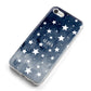 Personalised Star Print iPhone 8 Bumper Case on Silver iPhone Alternative Image