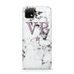 Personalised Star With Monogram Marble Huawei Enjoy 20 Phone Case