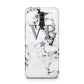 Personalised Star With Monogram Marble Huawei Mate 20 Lite