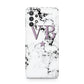 Personalised Star With Monogram Marble Samsung A32 5G Case