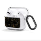 Personalised Stargazer AirPods Clear Case 3rd Gen Side Image