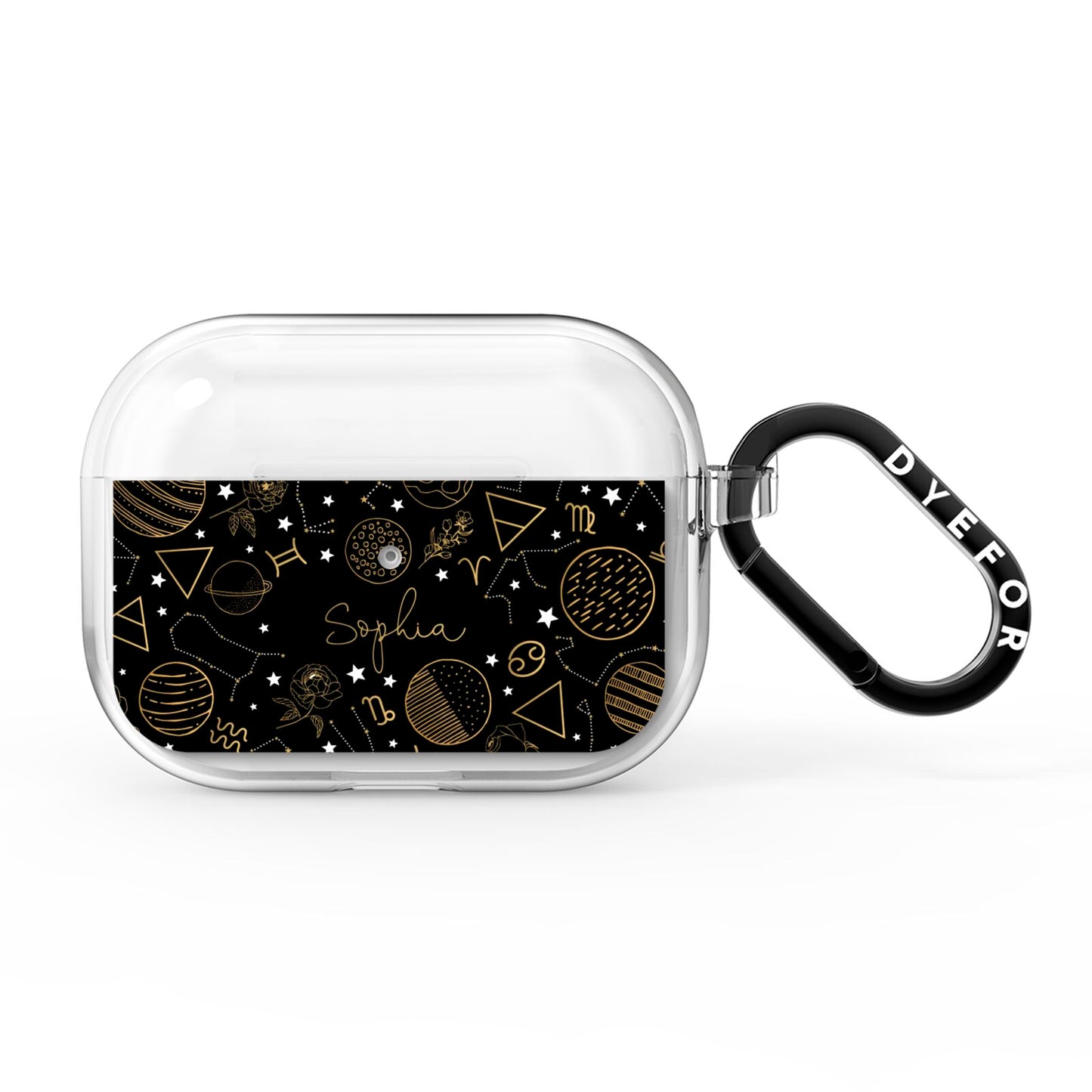 Personalised Stargazer AirPods Pro Clear Case