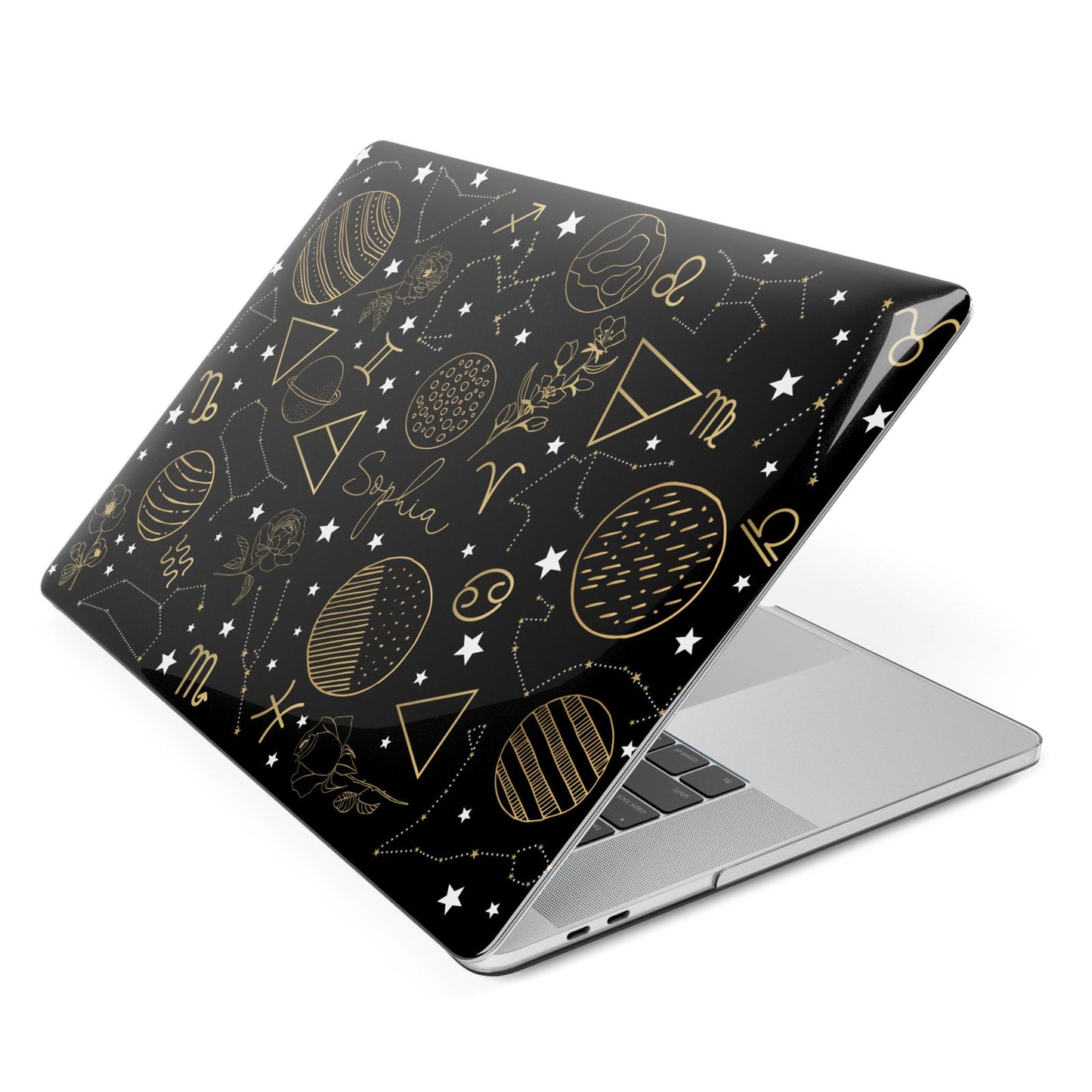Personalised Stargazer Apple MacBook Case Side View