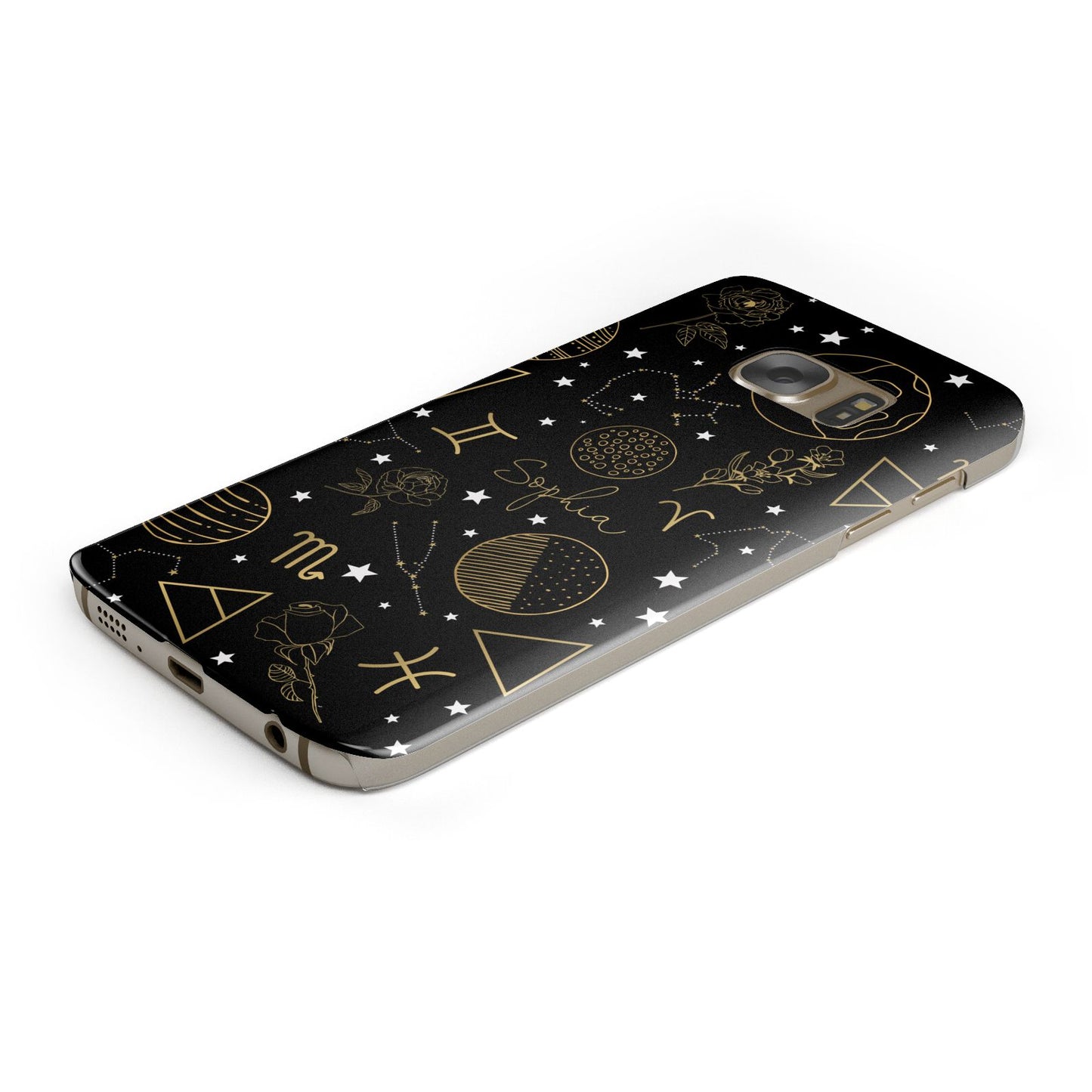 Personalised Stargazer Samsung Galaxy Case Bottom Cutout