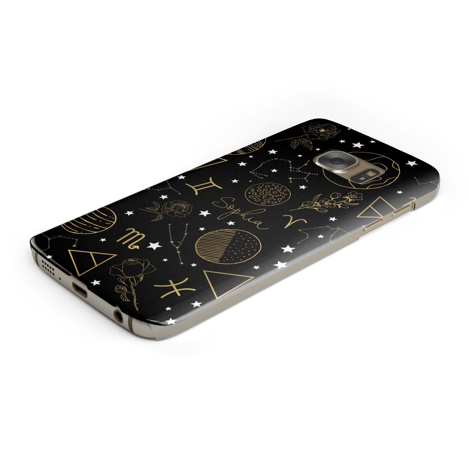 Personalised Stargazer Samsung Galaxy Case Bottom Cutout
