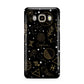 Personalised Stargazer Samsung Galaxy J7 2016 Case on gold phone
