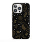 Personalised Stargazer iPhone 13 Pro Clear Bumper Case