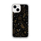 Personalised Stargazer iPhone 14 Glitter Tough Case Starlight
