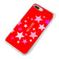 Personalised Stars iPhone 8 Plus Bumper Case on Silver iPhone Alternative Image