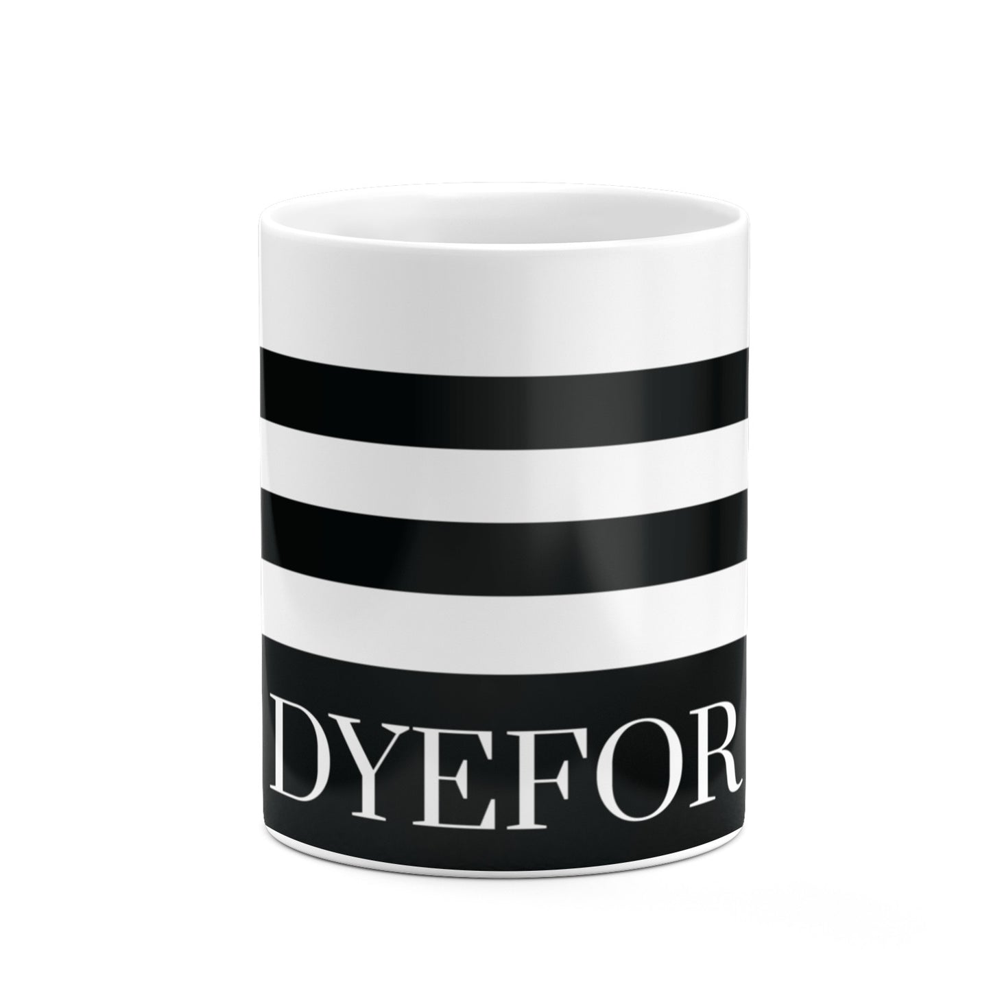 Personalised Striped Name 10oz Mug Alternative Image 7