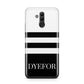 Personalised Striped Name Huawei Mate 20 Lite