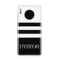 Personalised Striped Name Huawei Mate 30