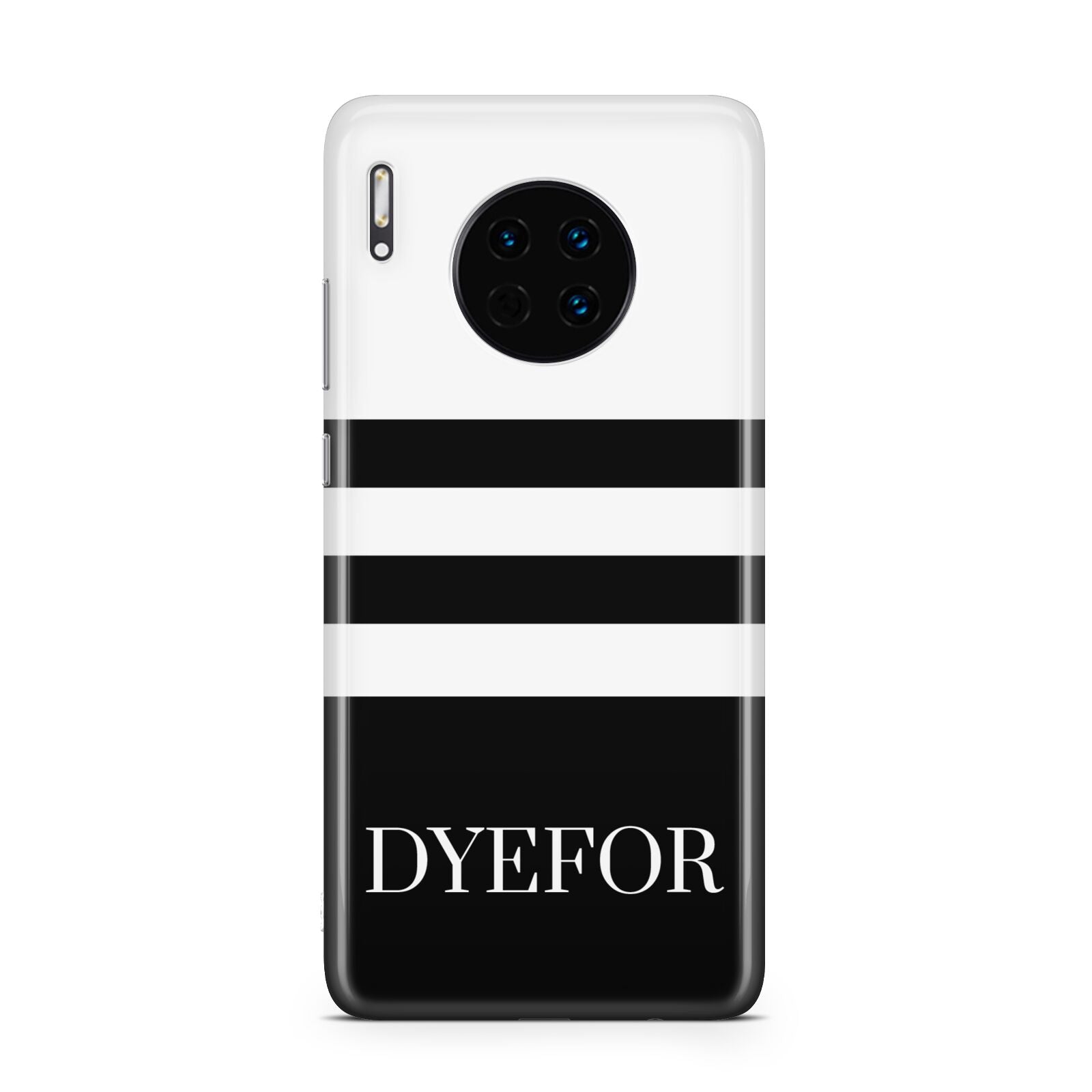 Personalised Striped Name Huawei Mate 30