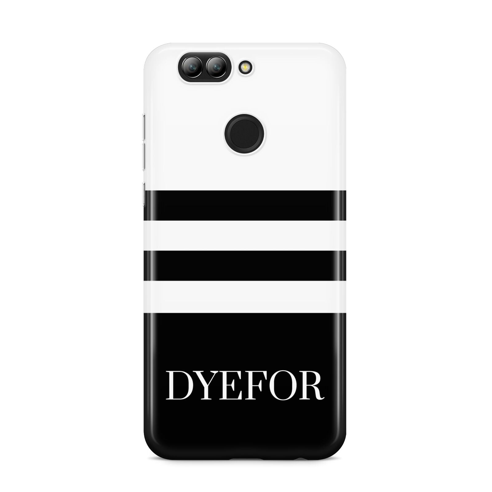 Personalised Striped Name Huawei Nova 2s Phone Case