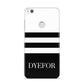 Personalised Striped Name Huawei P8 Lite Case