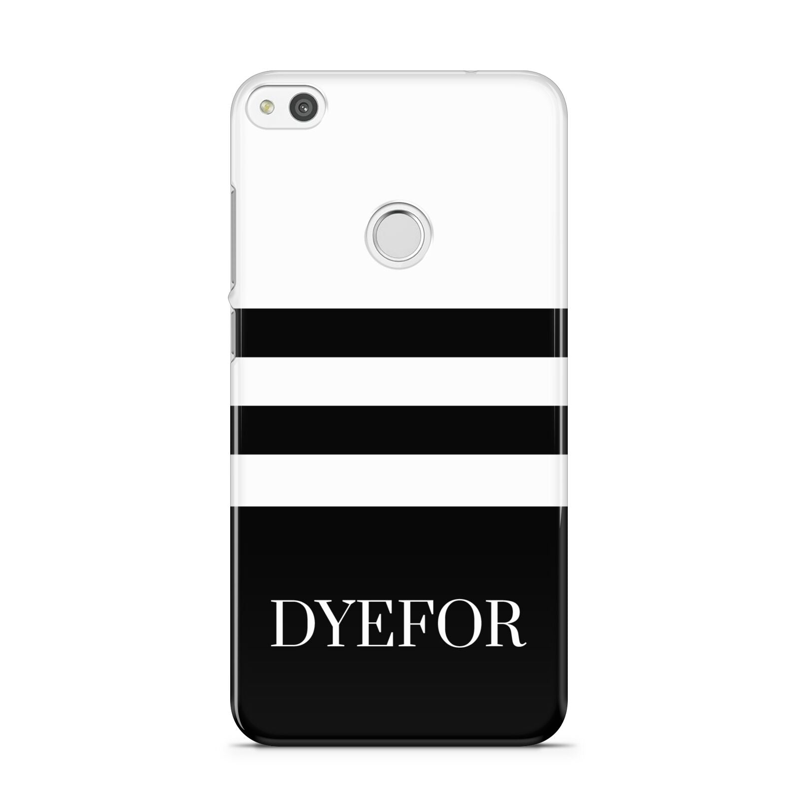 Personalised Striped Name Huawei P8 Lite Case