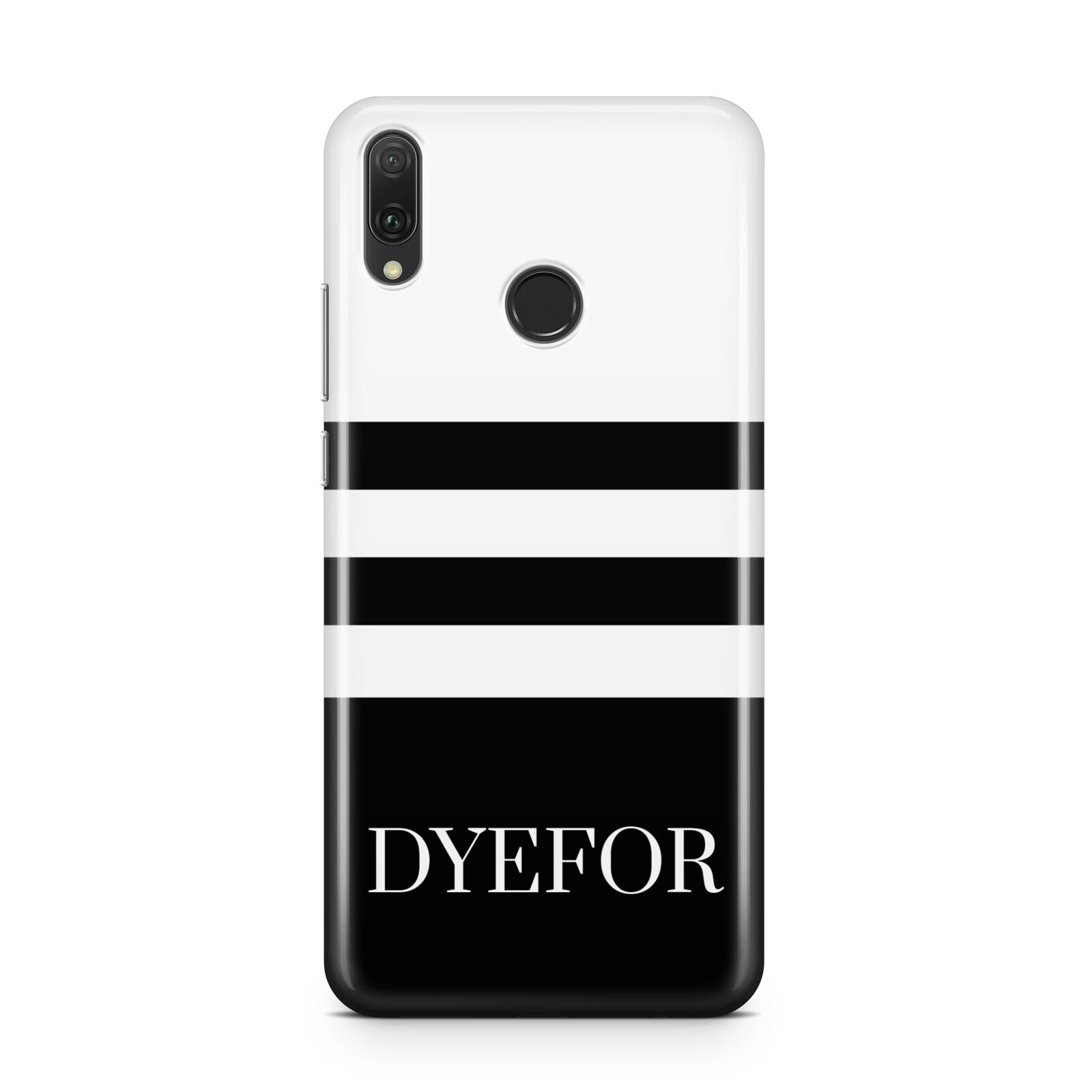 Personalised Striped Name Huawei Y9 2019