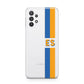 Personalised Striped Samsung A32 5G Case