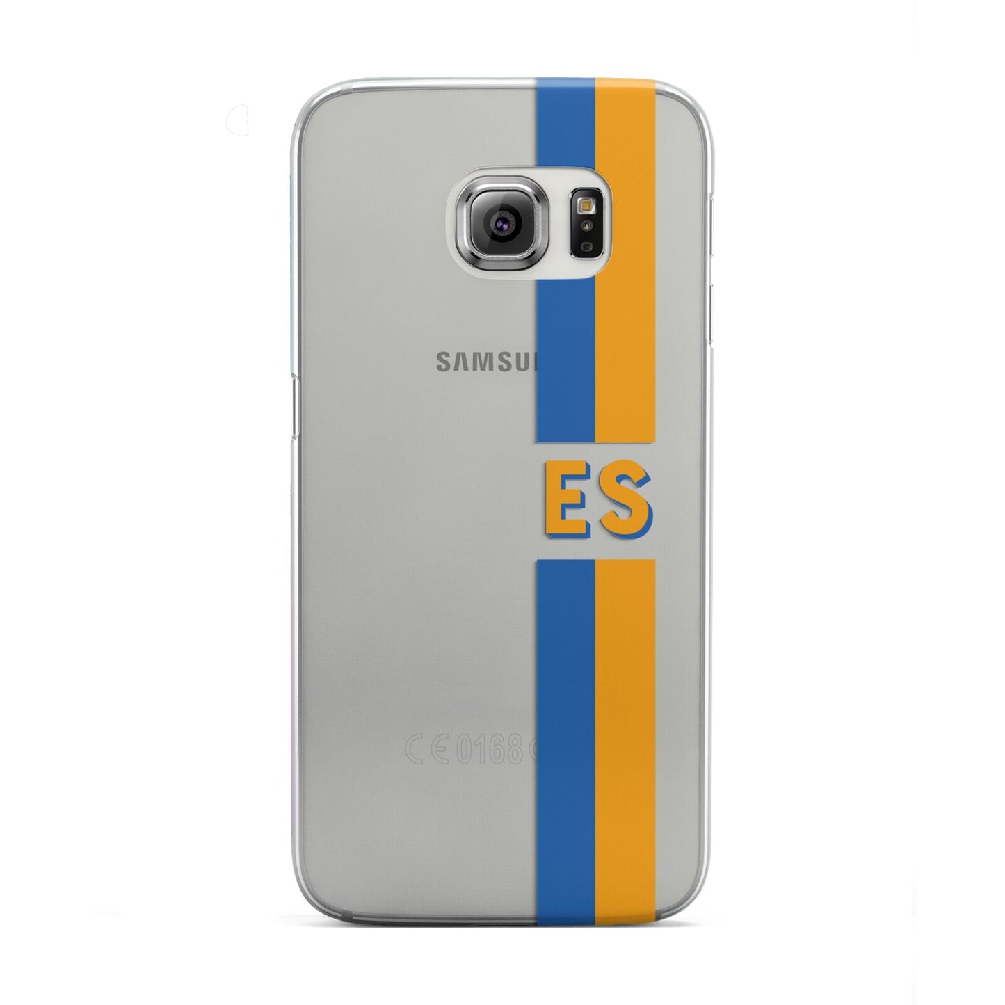 Personalised Striped Samsung Galaxy S6 Edge Case