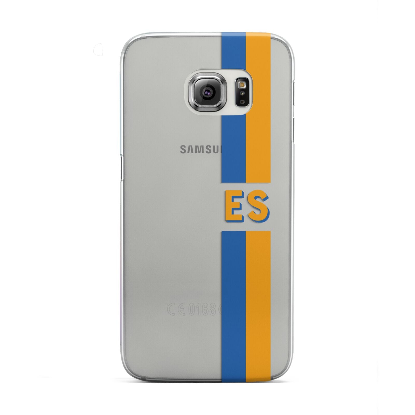 Personalised Striped Samsung Galaxy S6 Edge Case