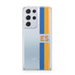 Personalised Striped Samsung S21 Ultra Case