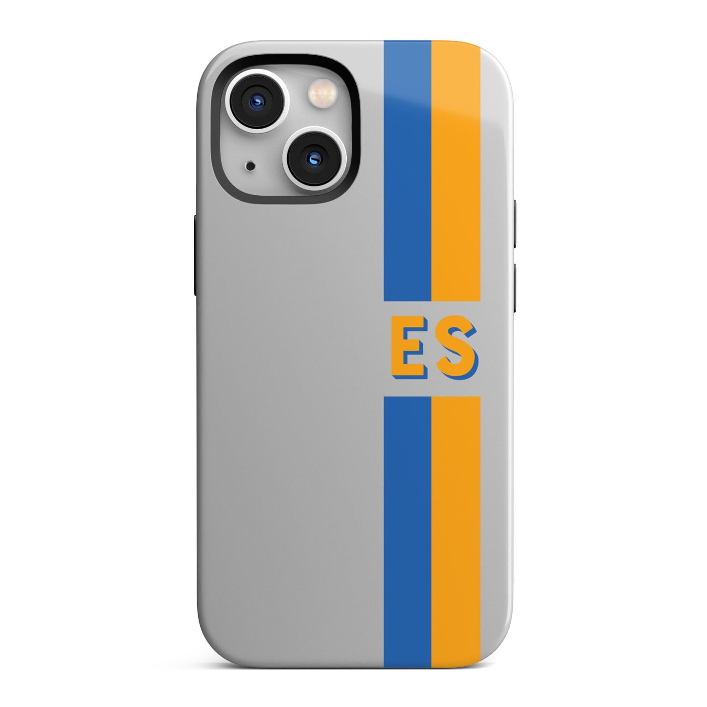 Personalised Striped iPhone 13 Mini Full Wrap 3D Tough Case