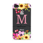 Personalised Summer Flowers Apple iPhone 4s Case