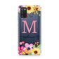 Personalised Summer Flowers Samsung A02s Case