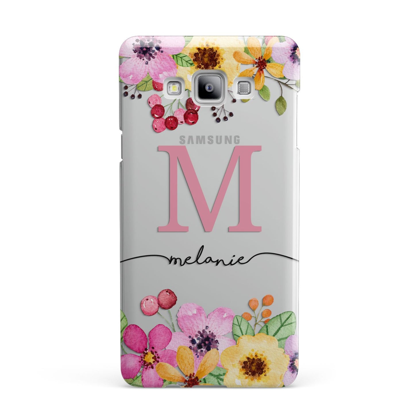 Personalised Summer Flowers Samsung Galaxy A7 2015 Case