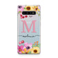 Personalised Summer Flowers Samsung Galaxy S10 Plus Case