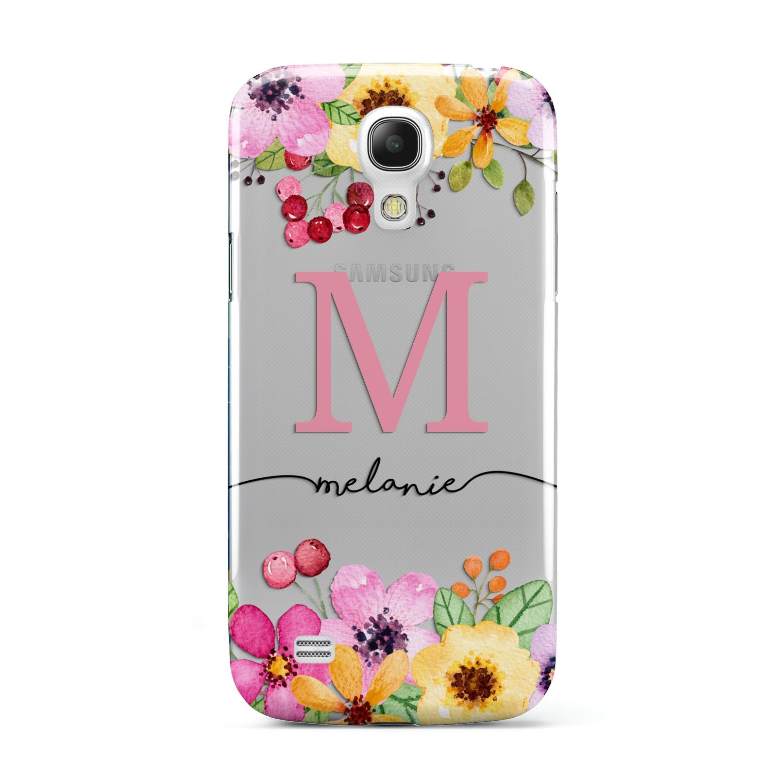Personalised Summer Flowers Samsung Galaxy S4 Mini Case