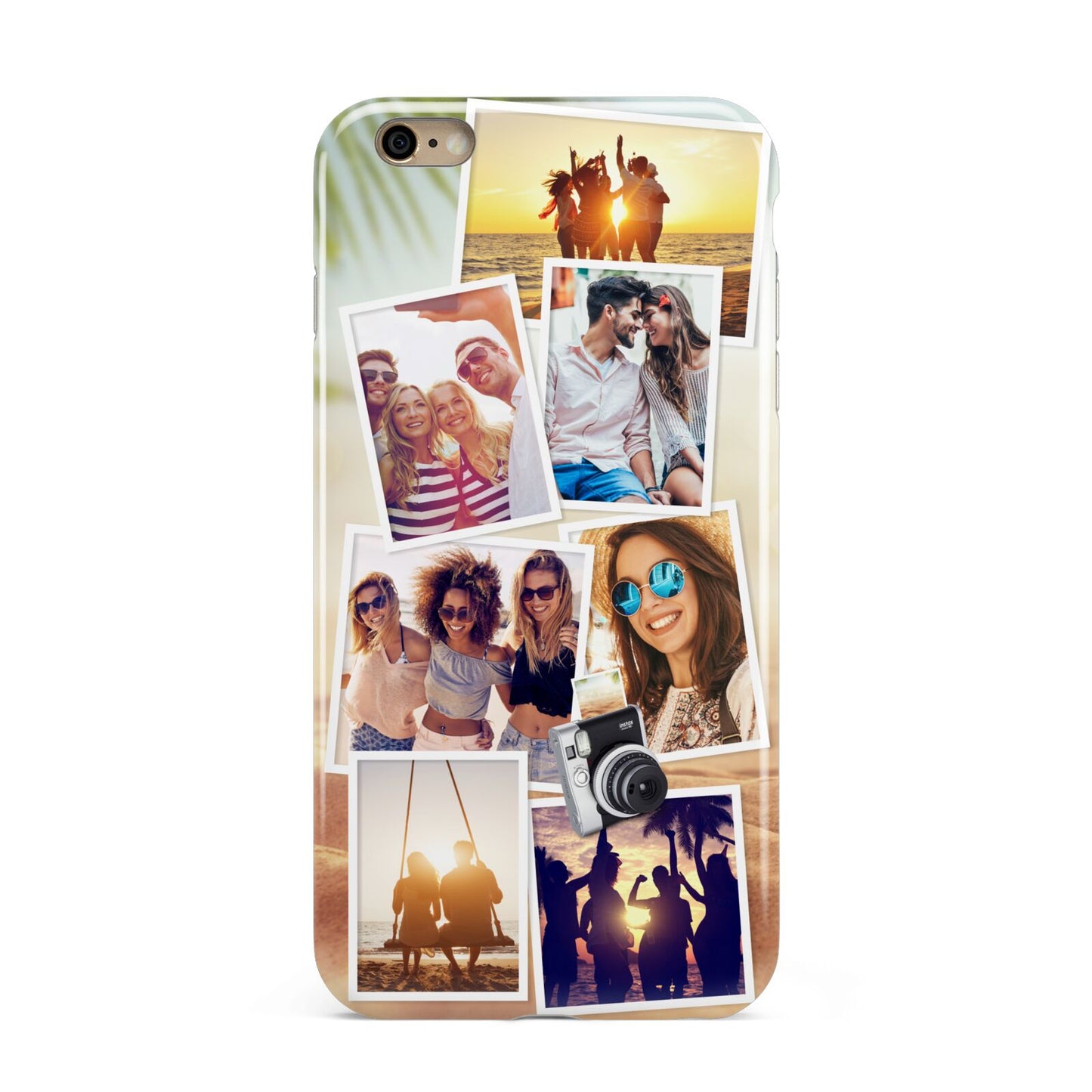 Personalised Summer Holiday Photos Apple iPhone 6 Plus 3D Tough Case