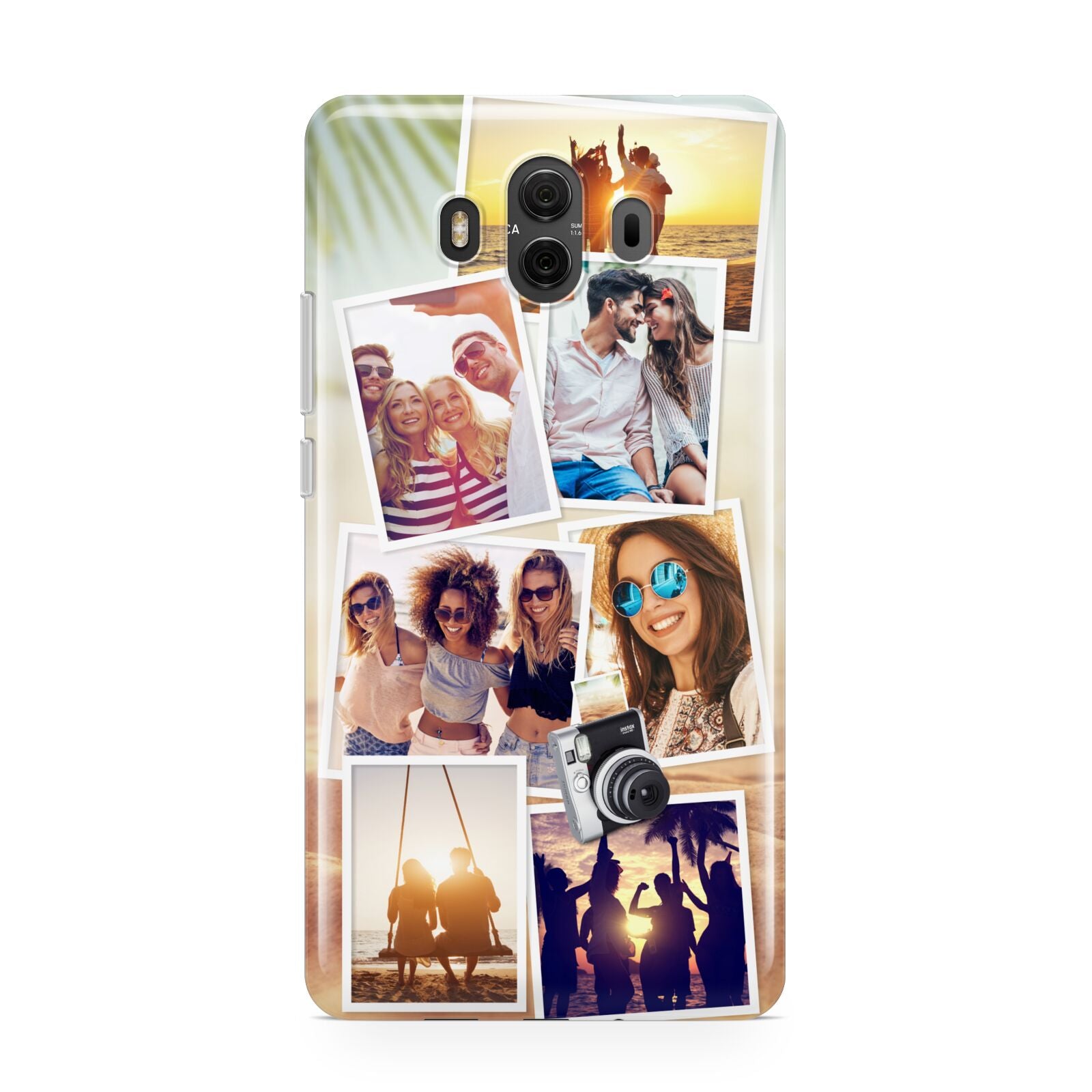 Personalised Summer Holiday Photos Huawei Mate 10 Protective Phone Case