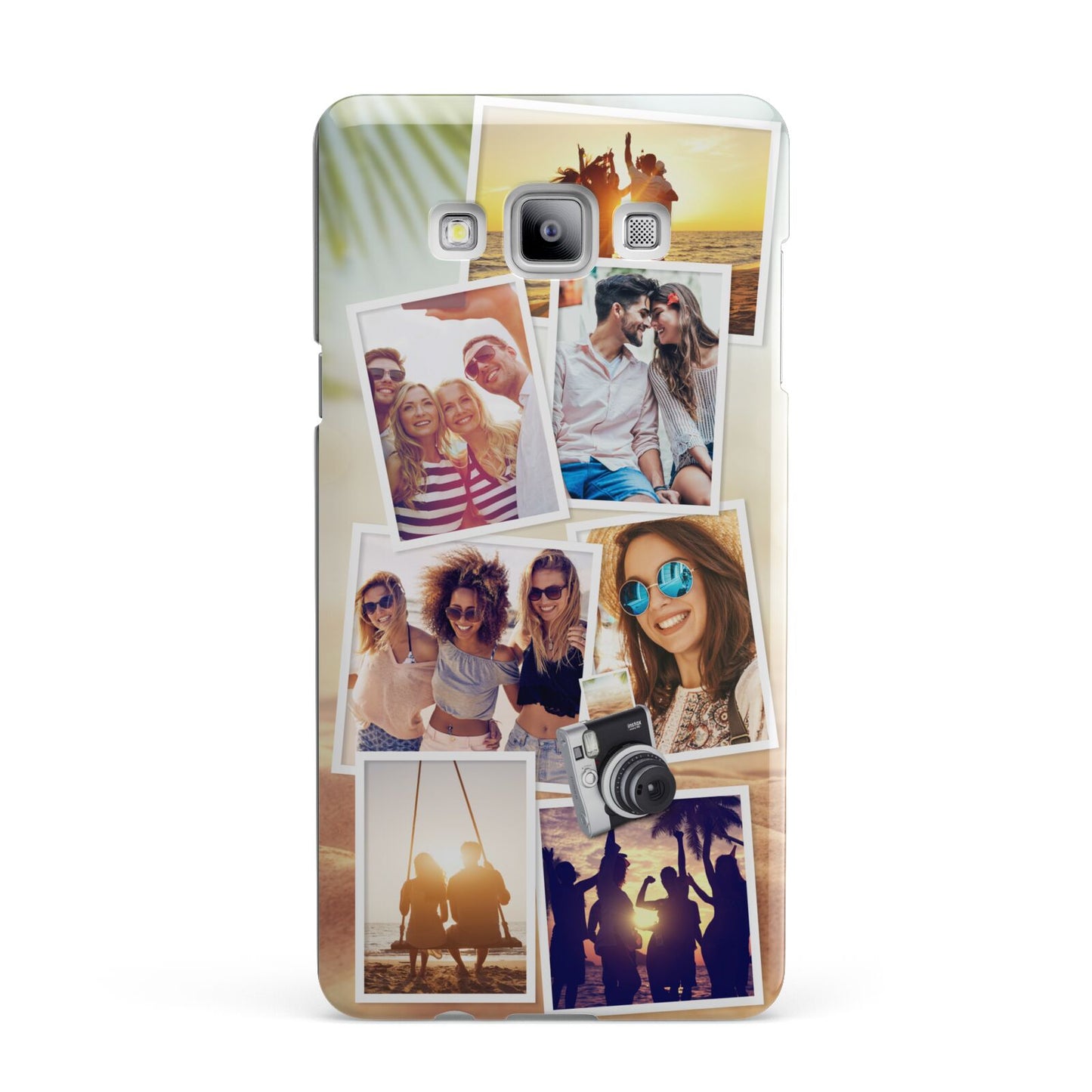 Personalised Summer Holiday Photos Samsung Galaxy A7 2015 Case