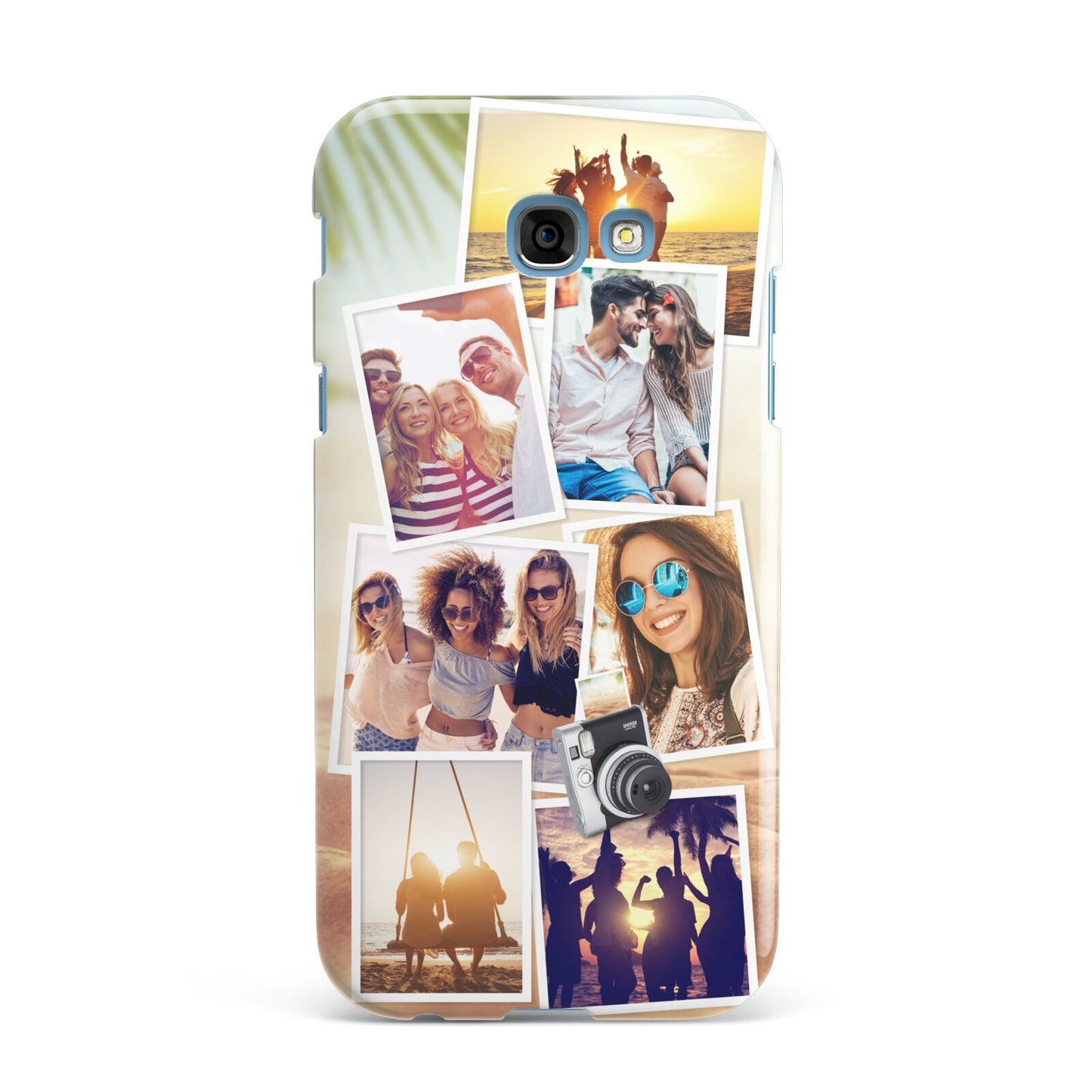 Personalised Summer Holiday Photos Samsung Galaxy A7 2017 Case