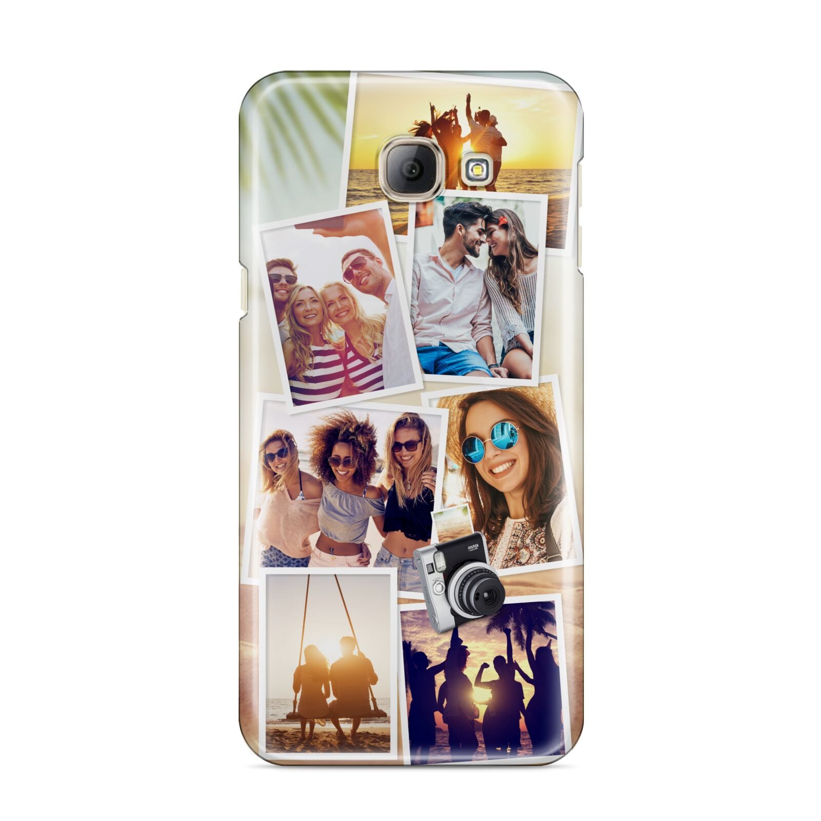 Personalised Summer Holiday Photos Samsung Galaxy A8 2016 Case