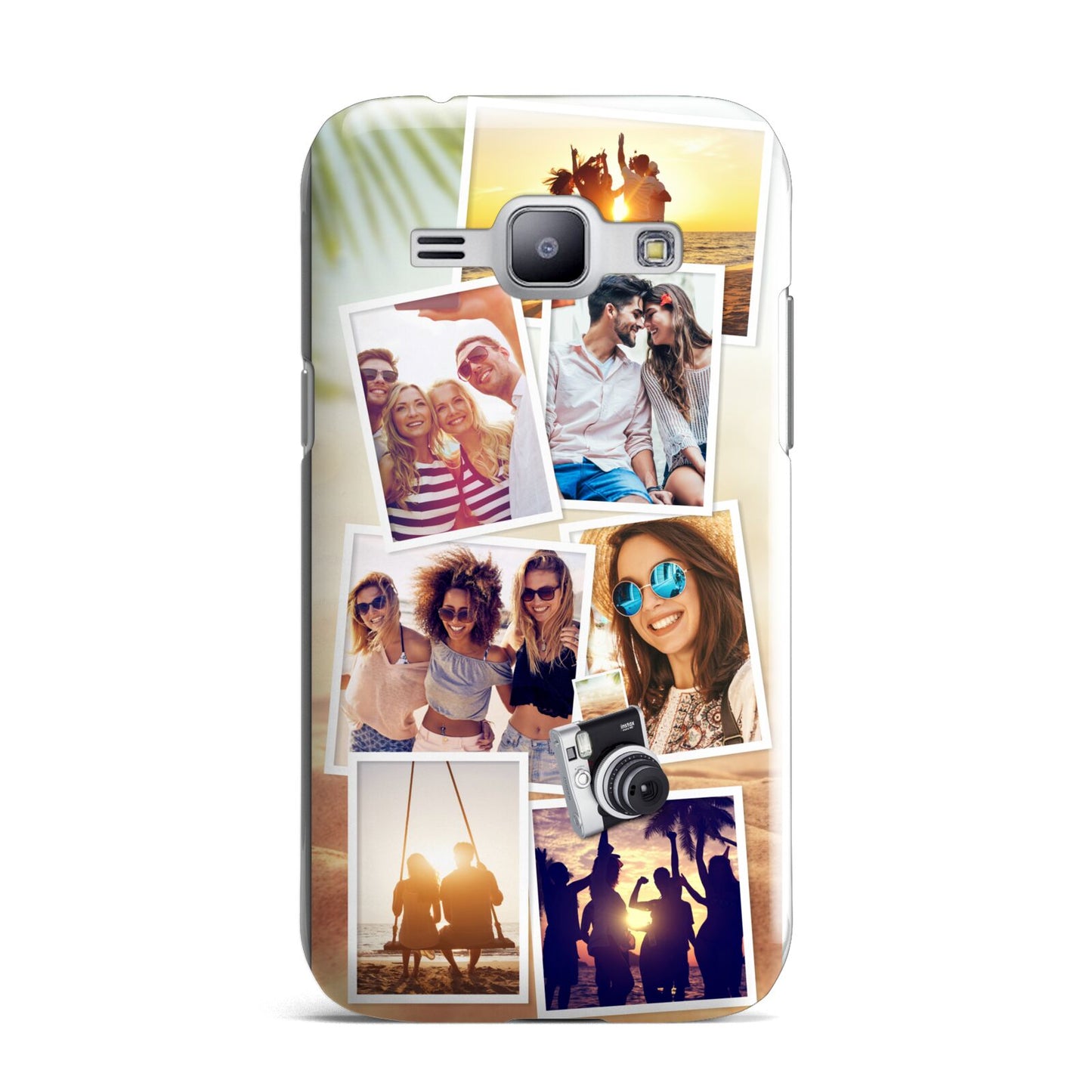 Personalised Summer Holiday Photos Samsung Galaxy J1 2015 Case