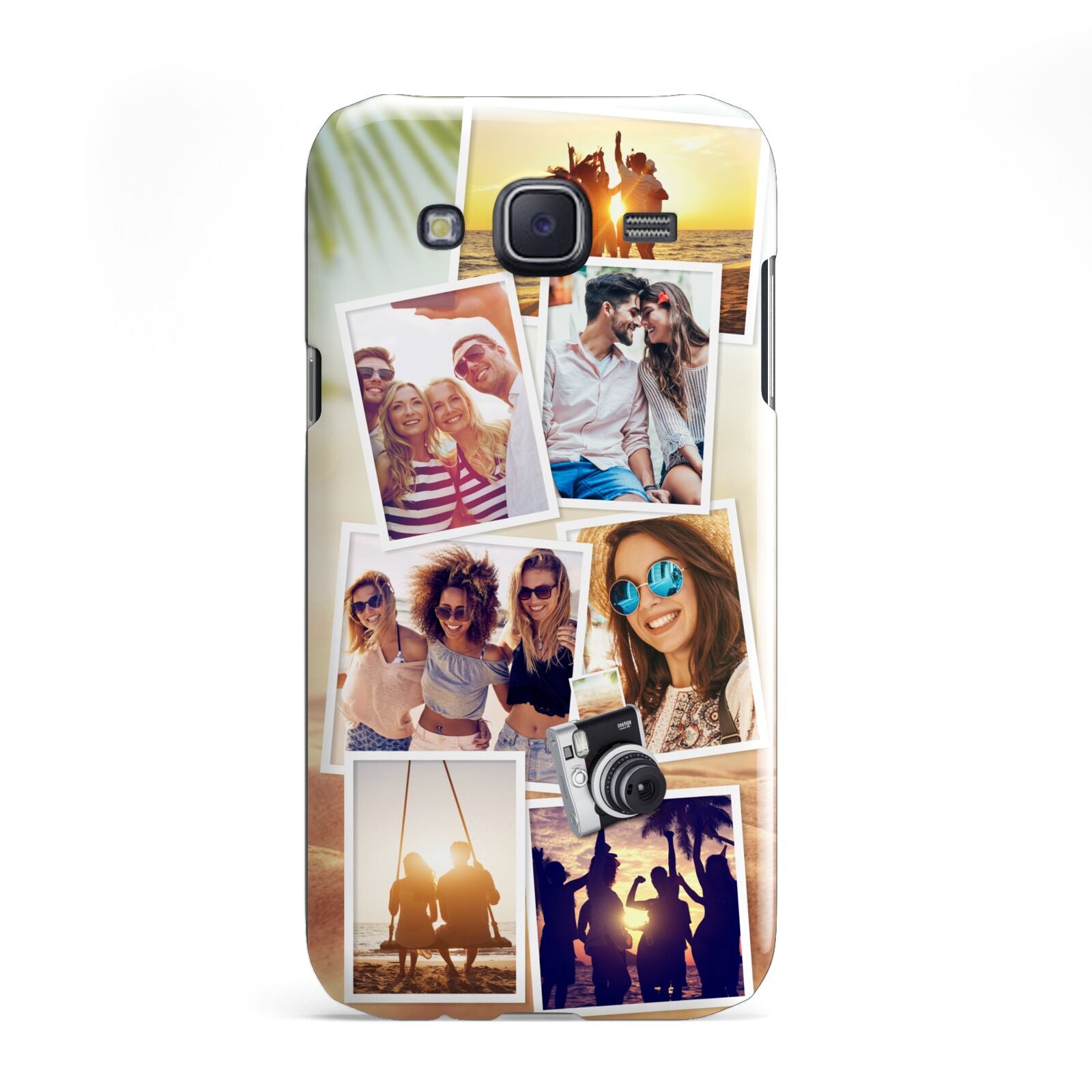 Personalised Summer Holiday Photos Samsung Galaxy J5 Case