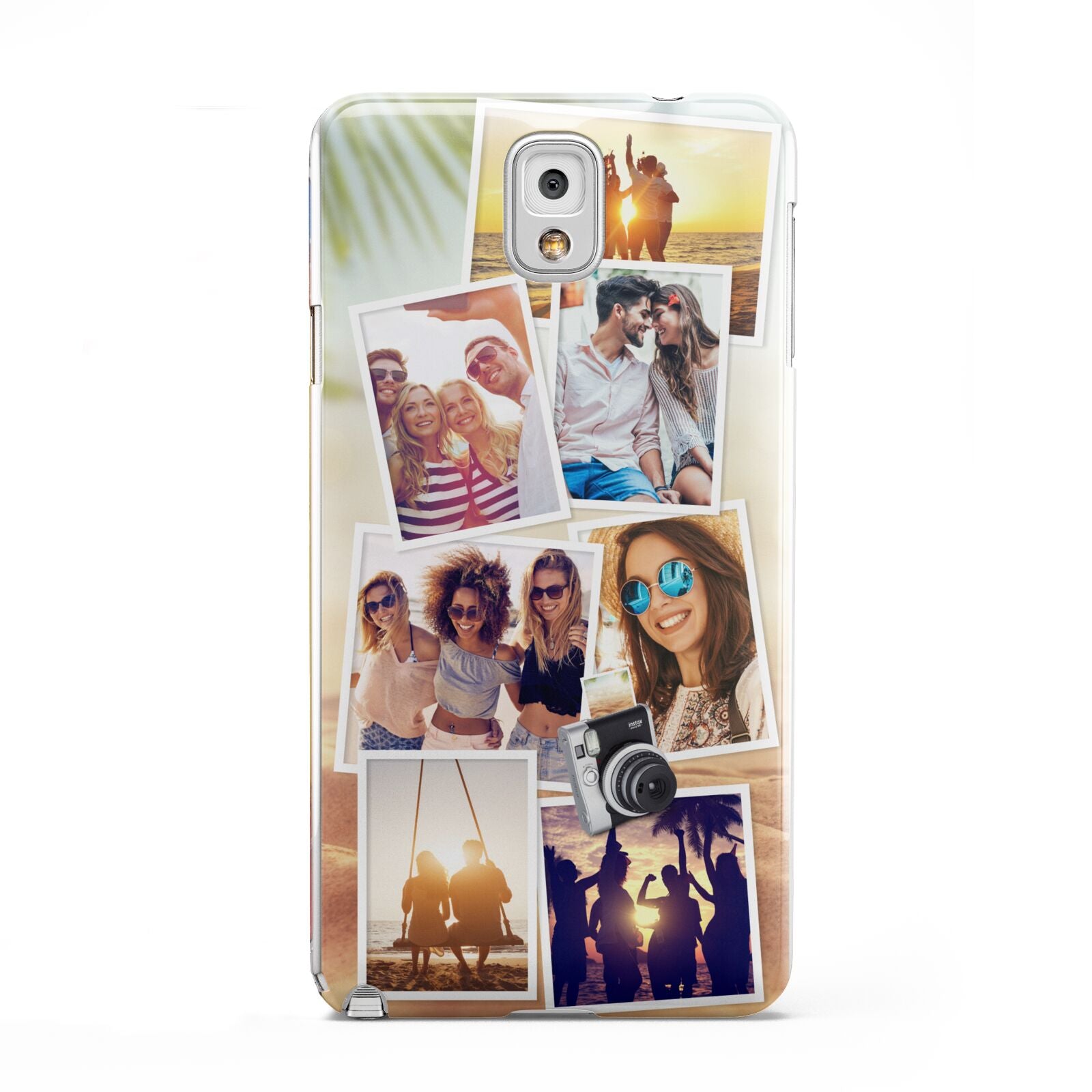 Personalised Summer Holiday Photos Samsung Galaxy Note 3 Case